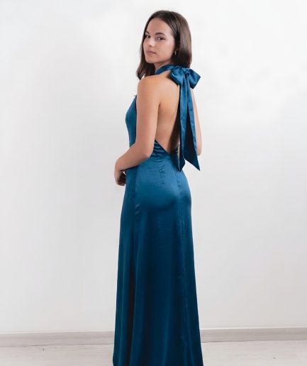 Vestido Stella petroleo