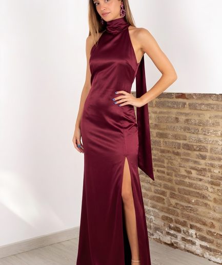Vestido Stella granate